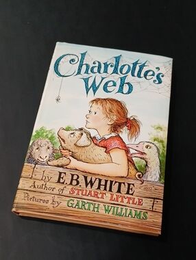 🕷Charlotte's Web Vintage Hardcovet Harper & Row Book Club Edition